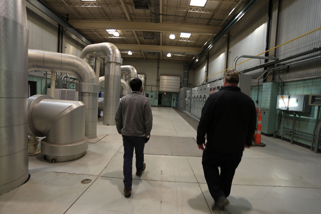 Moonshot team member on a utility tour.